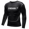 GYMSHARK Men's Quick Dry Long Sleeve Compression Training Shirt