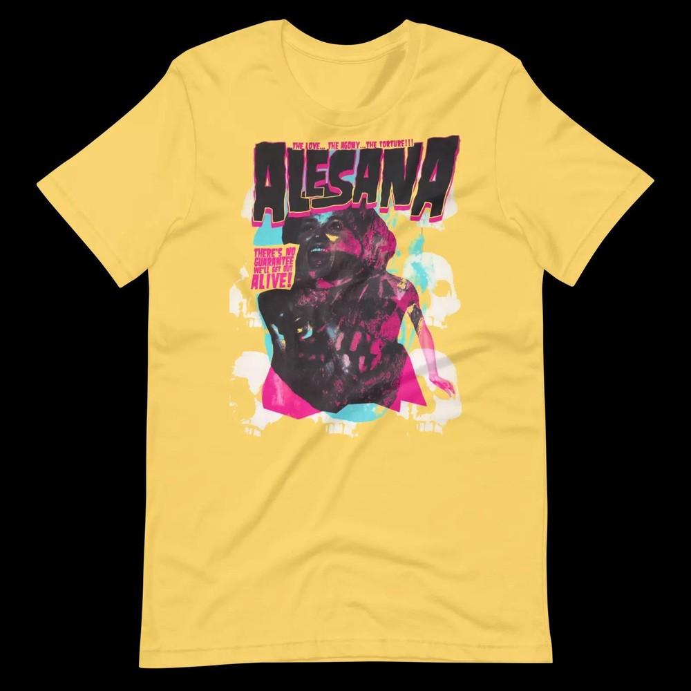 ALESANA No Guarantee We ll Get Out Alive Emo T Shirt Size S-5XL Unisex T-Shirt S