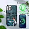 Žraloci Macklin Celebrini Pouzdro na telefon Pro iPhone 17,16,15,14,13,Pro,Max,Plus, Magnetické Pro Magsafe Bezdrátové nabíjení
