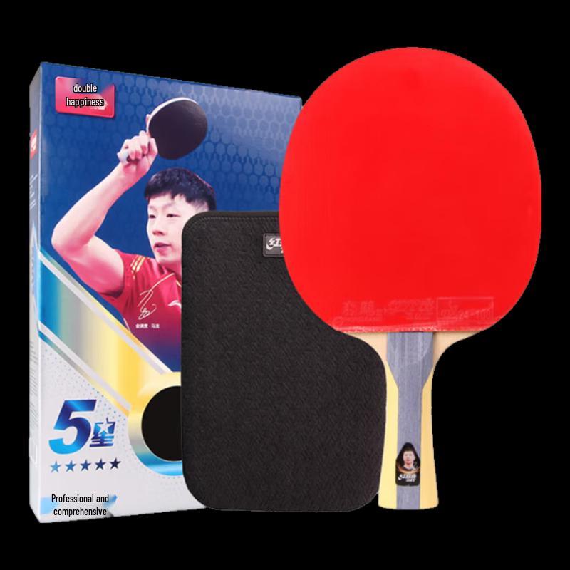Double Happiness Hurricane 5-Star Table Tennis Racket
