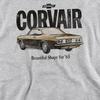 Chevrolet Unisex Erwachsene Retro Corvair Heather Sweatshirt