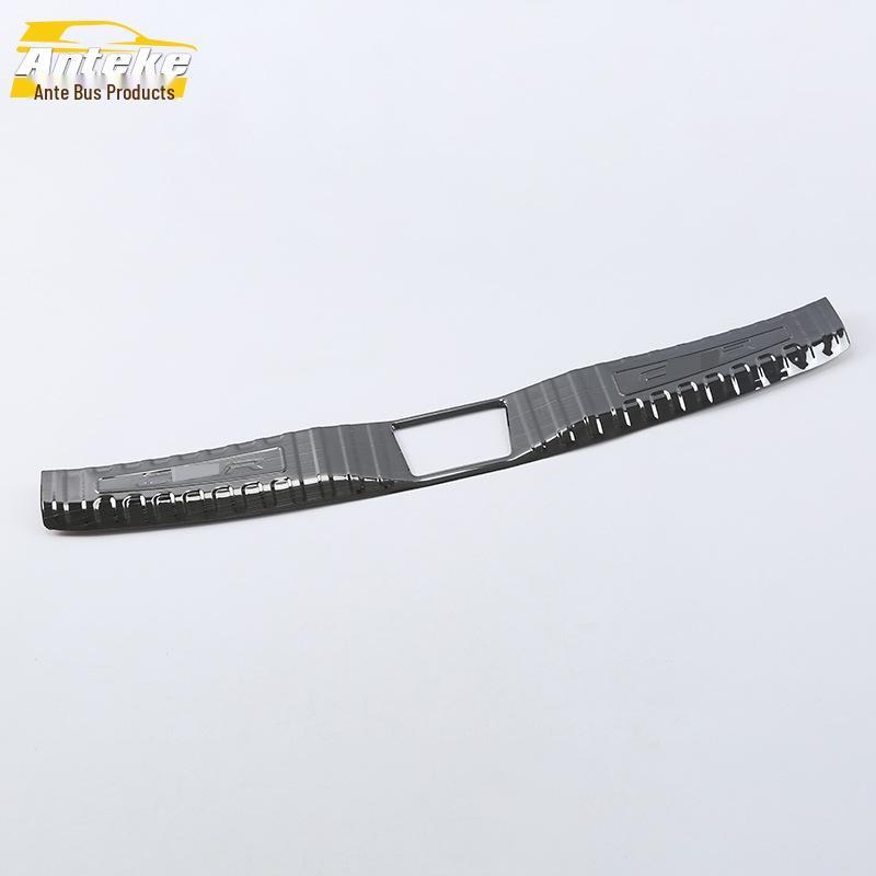 18 CHR Tylna płyta ochronna: Pedał Ochronny Klapy Bagażnika Ze Stali Nierdzewnej Dekoracyjny Cekin.