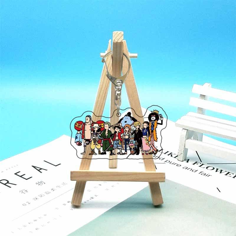 One Piece Luffy, Chopper, Law, Zoro, Ace, Sanji, Sabo Acrylic Keychain