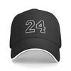 Number 24 Summer Baseball Caps Women Men Sport High-end Female Beach Dad Hats Snapback Cap