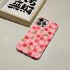 Amazon hot-selling sweet cherry mobile phone case Apple 16 ultra-thin film case iPhone17 anti-drop 14promax