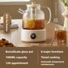 1L Multifunctional Electric Kettle All Glass Split Health Pot Household Hot Water Bottle Stew Pot Small Office Tea Maker