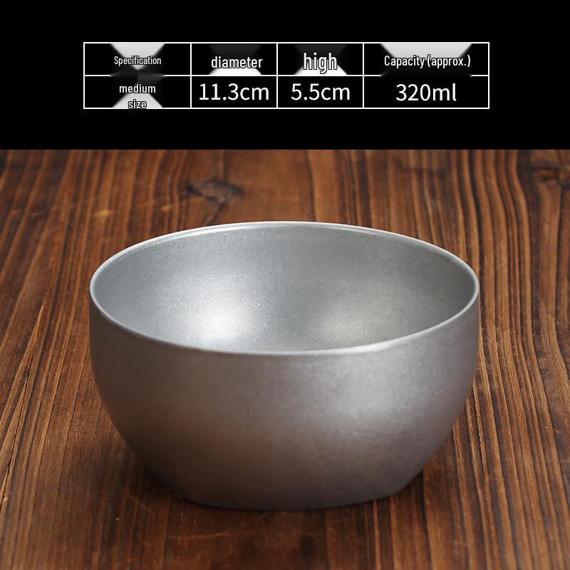 Wutuo Vintage Stainless Steel Multipurpose Bowl
