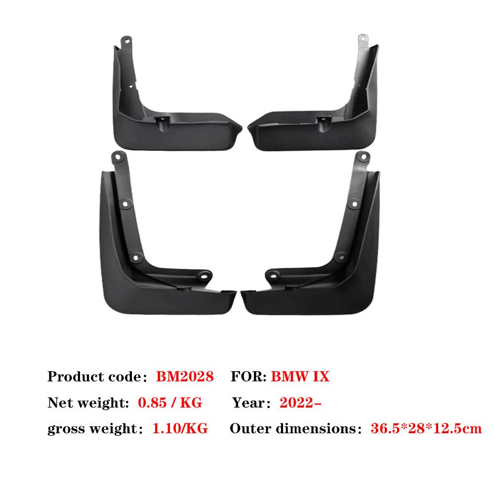 BMW IX I20 (22-25) Mudguards: Front & Rear Tire Splash Guards