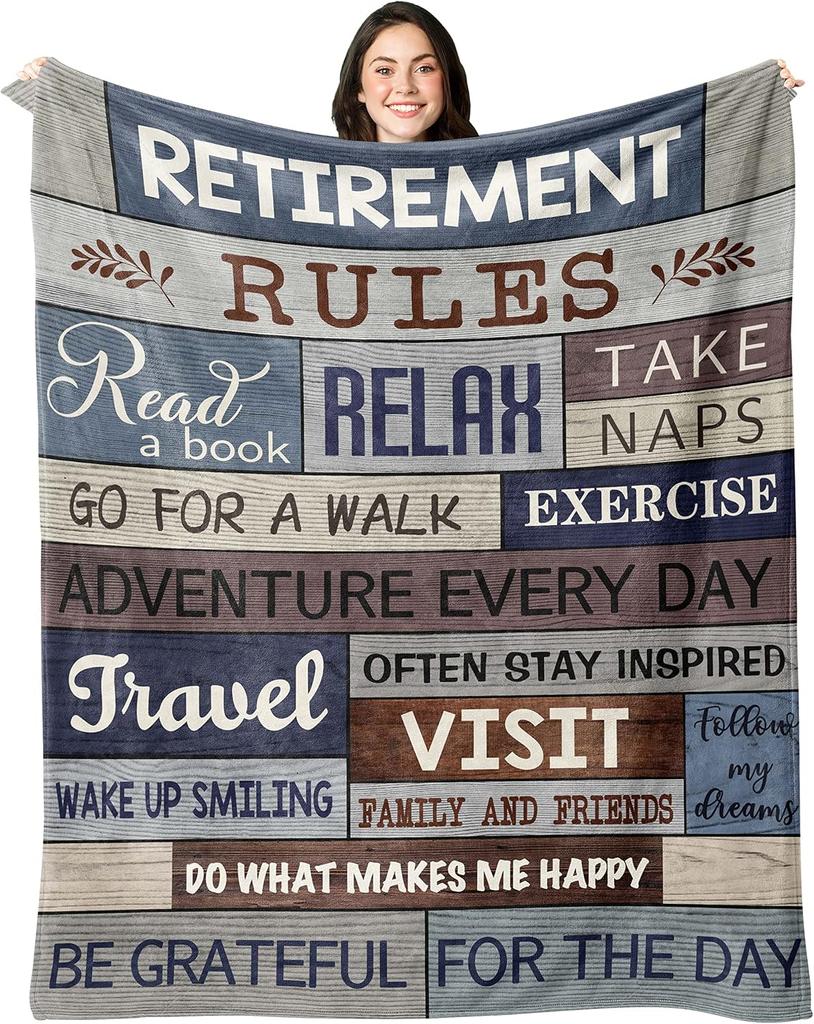 Basiole Recovery Throw Blanket for Men x Perfect Get Well Gift for Surgery Encouragement Sympathy Birthday Fathers Day Retiremen