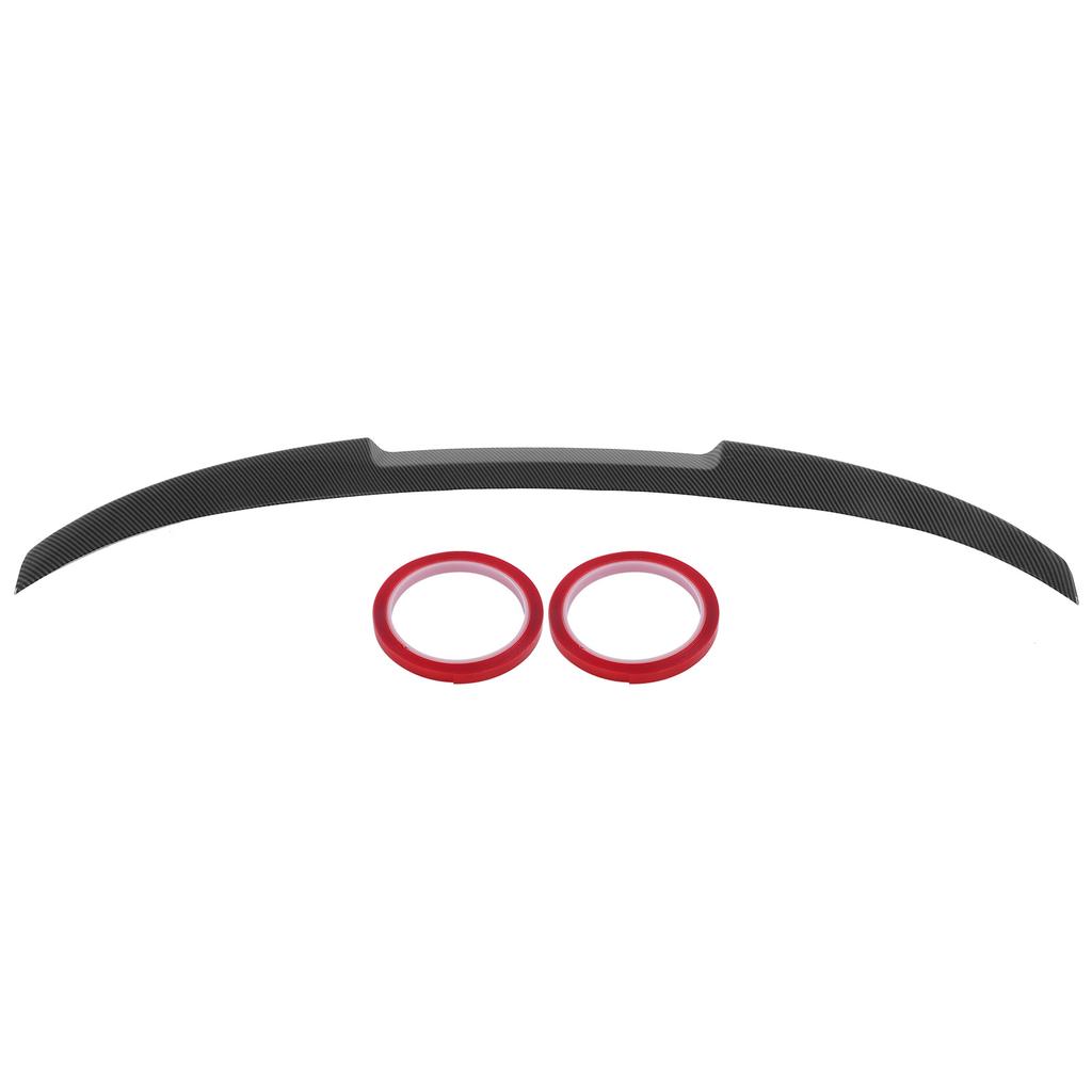 Carbon Fiber Look for M4 Style High Kick Trunk Lid Spoiler Fit for 3 Series E90 & M3 20062011