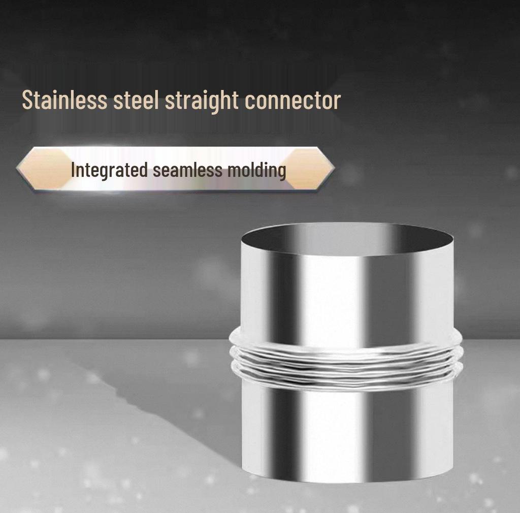 Extra Thick Stainless Steel Chimney Pipe for Wood Stove