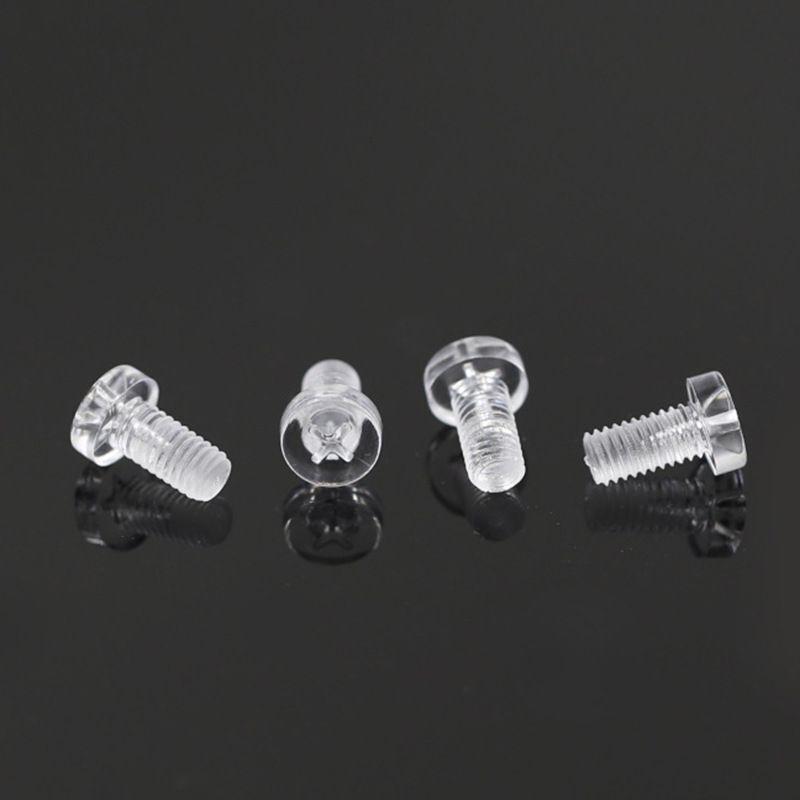 Transparent PC Acrylic Screws for Toys, Fish Tanks, and Hamster Cages with Free Shipping