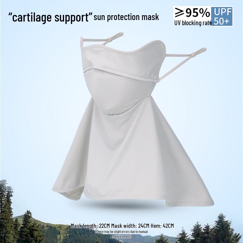 Women's UV Protection Face and Neck Mask for Sun and Eye Protection - Ideal for Cycling and Driving
