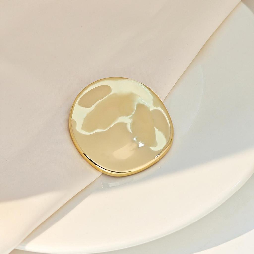 Kreatywna broszka Anioł Słonecznik i Plisowany Orzeł - Pin ze stali nierdzewnej