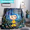 Custom Name Blanket Mystery Coraline's World Blanket Bedding Blanket for Travel, Camping, Living Rooms, Offices, Sofas, Fan Christmas gift