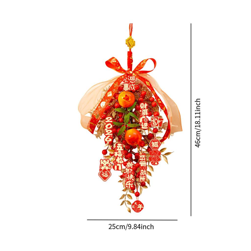 Chinese New Year Hanging Decoration Party Supplies Decorative Pendant 2026 Year of The Horse Decor for Restaurant Celebration