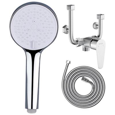 KEGOO K3045 Druck-Duschset mit Mischventil aus 304 Edelstahl