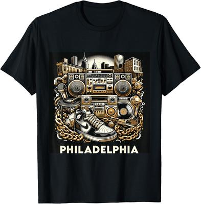 Philadelphia Hip Hop | Men Women (XS - 6XL+) | Graphic T-Shirt