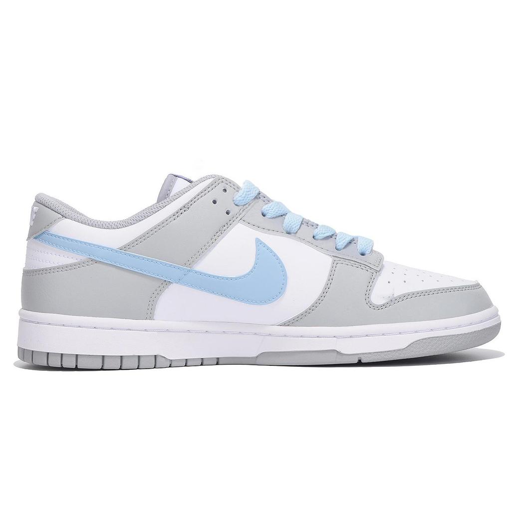 Nike Dunk Low top Skateboard Shoes Unisex White Blue HF5441-105(Team-)