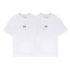 Li-Ning Sakura Series SS22 Solid Color Round Neck Casual Short Sleeve T-Shirt Unisex Tops White AHSS917-1