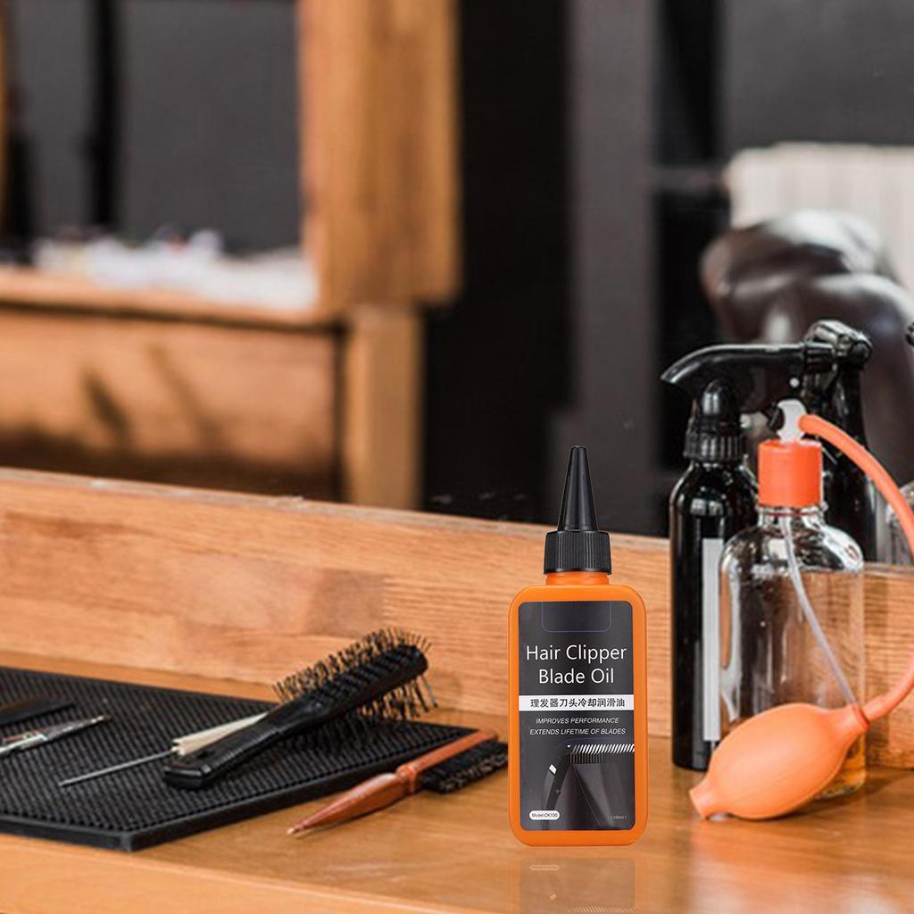 Hair Trimmer Blade Oil 100ml Electric Clipper Shaver Maintenance Oil Lubricant Prevent Rusting Sewing Hair Salon Clipper Oil