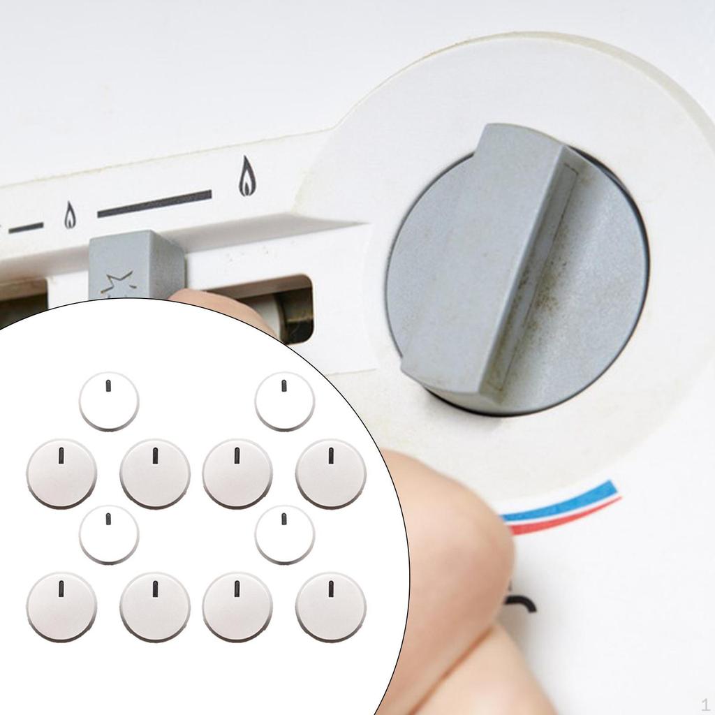 12 Pieces Waterheater Knobs Dial Knob Easily Install Reliable Professional Multifunctional for Gas