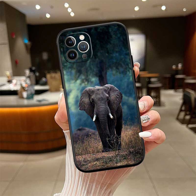 UP1 Animal Elephant New High-End Shell Phone Case for Redmi Note 8 9 Pro Max 9S 9T 9C NFC 8T 8A 10A A4