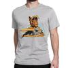 Funny Kitty Sandwich Alf The Extraterrestrial Tv Show T-Shirts Men Cotton T Shirts Melmac Short Sleeve Tops