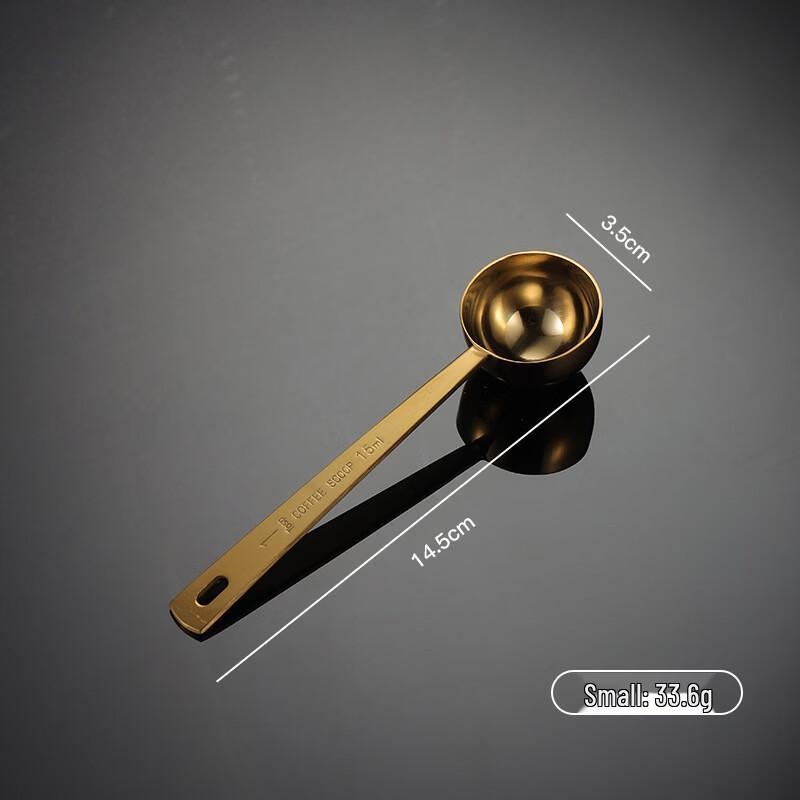 Qianxing 304 Stainless Steel Titanium Plated Kitchen Spoon