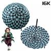 Long Kamado Tanjirou Katana Umbrella Handle UV Blocking Black Parasol Anime Demon Slayer Japanese Katana Sword Umbrella Raincoa