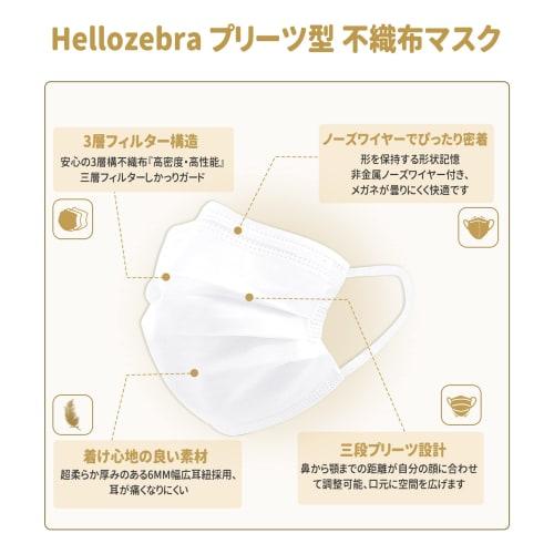 Gaitatu Nonwoven Masks, Individually Wrapped, Disposable, 3-Ply White, Flat Elastic Band, Comfortable Ear Pain Relief, Japanese Quality, Summer Masks