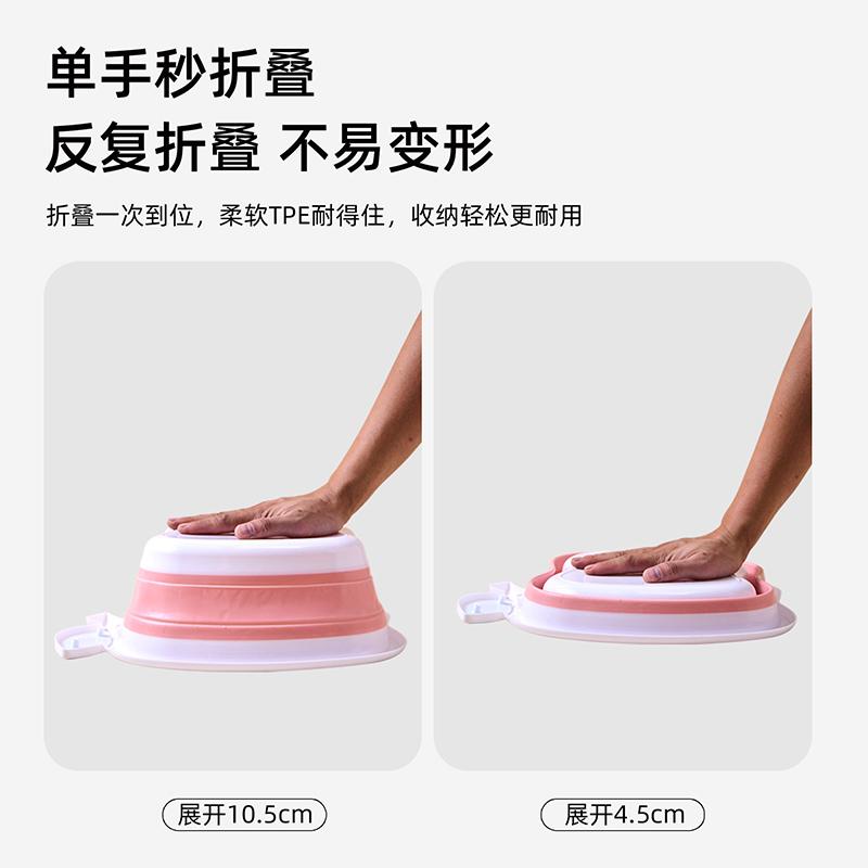 Voyage Grand Lavabo Lavabo Pliant Bassin de Compression Portable Ménager Pour Dortoir d'Étudiants Accessoires de Salle de Bain