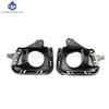 1 set Fog Lights Headlight For Toyota Prius c Aqua 2012 2013 2014  Fog Lamp Cover Grill Bezel Front Bumper Fog Light