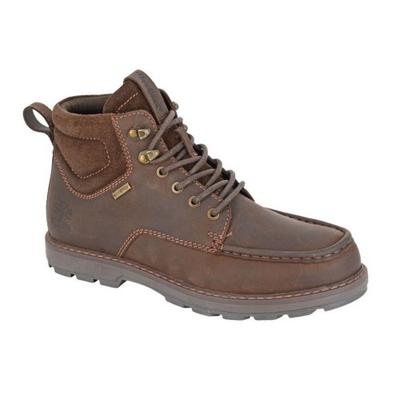 Herren-Stiefeletten aus gewachstem Leder