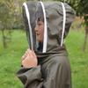 Breathable Beekeeping Suit with Hat & Thickened Protection Tools