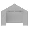 Carport Replacement Canopy Cover Side Wall 12 x 20 ft, Garage Tent Shelter Tarp Heavy-Duty Waterproof & UV Protected, Easy Installation with Ball