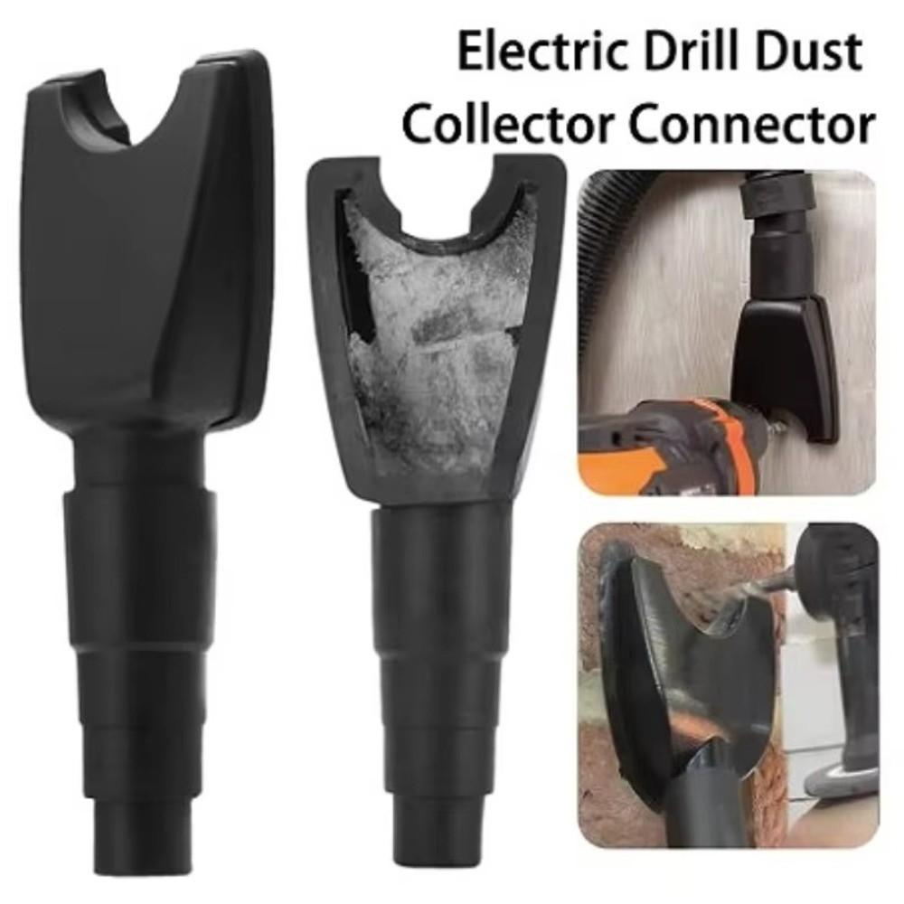 Plastic Drill Dust Catcher Powerful Suction Dust Collection Tool Ceiling Drilling