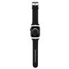 Karl Lagerfeld Pasek Klawmslcnk Apple Watch 38/40/41Mm Czarny/Black Strap 3D Rubber Choupette Heads