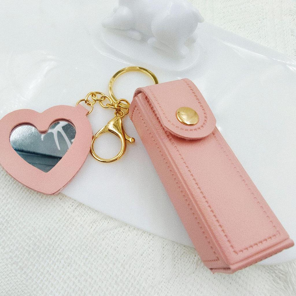 Leder Münzbörse Schlüsselanhänger mit Anhänger - Dopamin Accessoires Heißverkaufte Ornamente