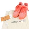 Pristine LOUIS VUITTON Low cut sneakers LV Trainer Line Monogram denim Orange Used