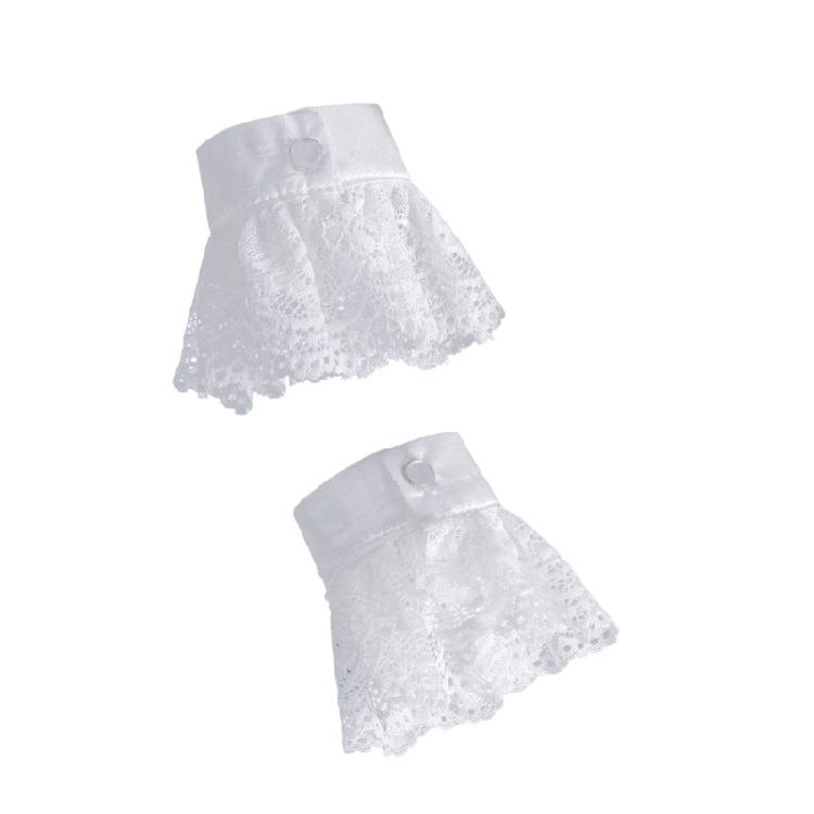 Vintage Styles Neck Ruff Unique Fashion Necklace Ruffled Pattern Neck Collar for Cosplay Lover