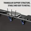For TV Top Shelf Adjustable Computer Monitor Top Shelf,Stable for TV Top Storage Bracket Clamp-on Computer Screen Shelf for Home