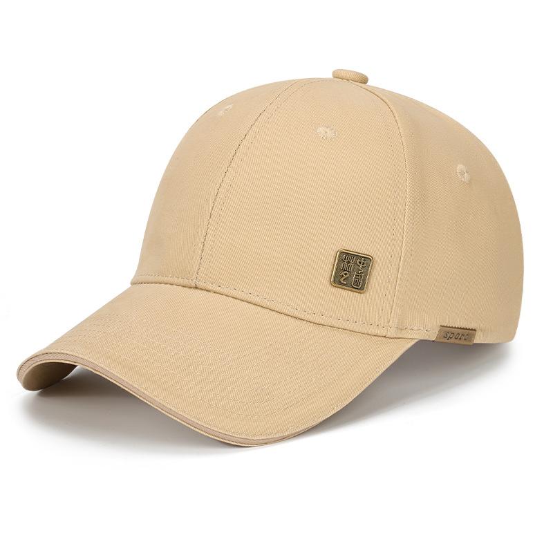 Men's Hat Four Seasons Baseball Cap Big Head Circumference Cap