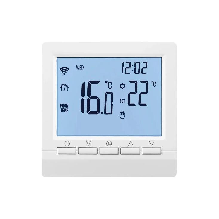Gas Boiler Thermostat Room Water Heating Battery Programmable Heating Temperature Controller Smart Thermostat Hand Wall Mount ME83B
