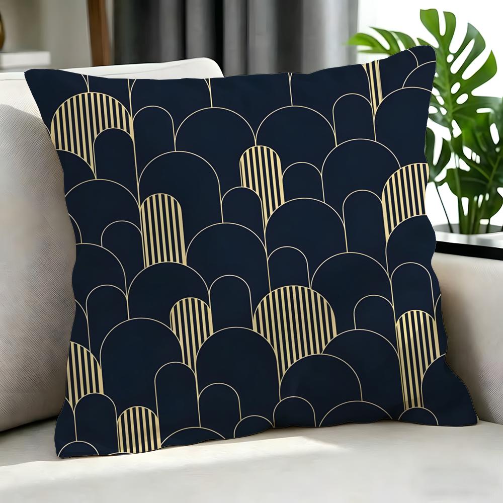 Art MMosaic Patterned Cushion Cover Cushion Cover Set Pcs x x x Pillowcase Decorative Sofa Home Decor