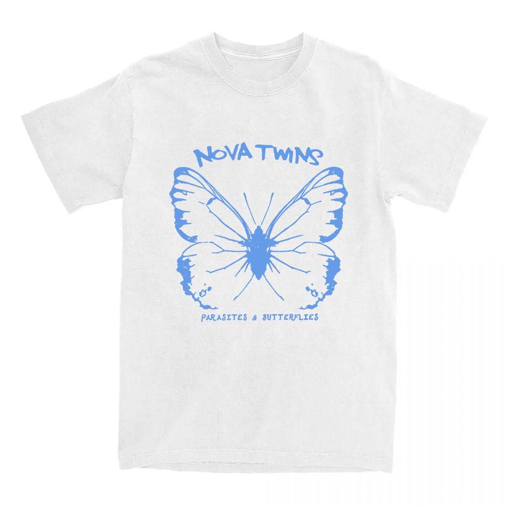 P&B BLACK STONE WASH TEE Nova Twins Graphic Fashion T-shirt Short Sleeve Cotton Tshirts Casual O-neck Loose T Shirt