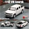 Simulatuion 1/46 Alloy Volkswagen Amarok Pickup Car Model Diecast Toy Vehicle Children Boy Gift Home Decor Miniature Voiture