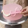 Plastic Curved Fondant Measuring Ruler Baking Tools