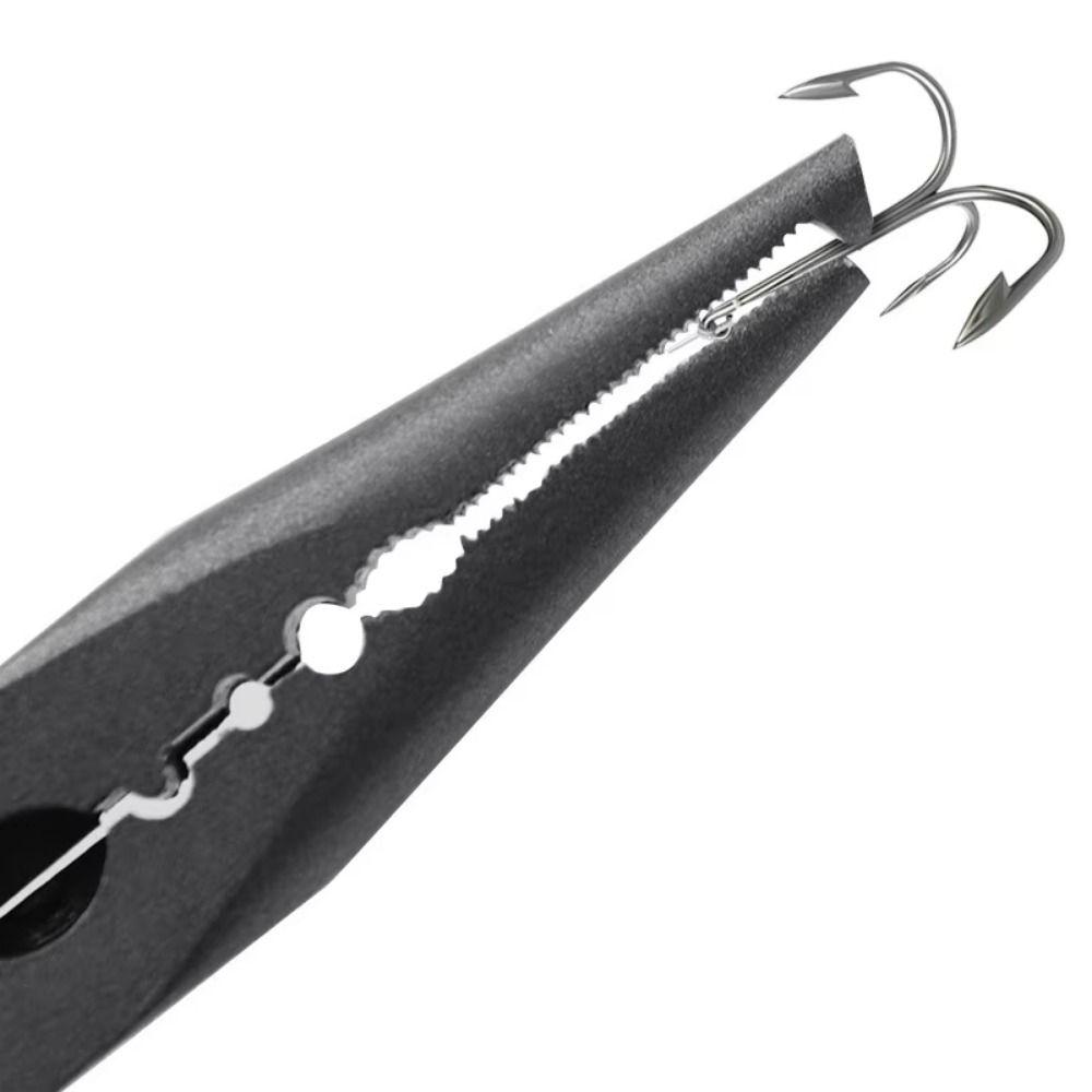 Line Cutter Fish Mouth Pliers Hook High Carbon Steel Fishing Tied Hooks Pliers  Outdoor Camping