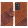 For Samsung Galaxy A56 5G Case Splicing Texture Leather Phone Cover Viewing Stand